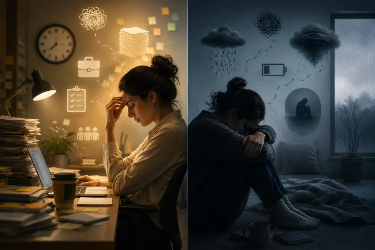 Burnout vs Depression